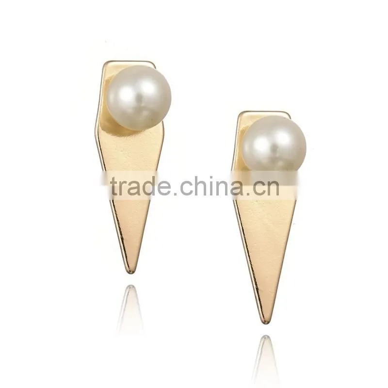 Front Back Ear Cuff Wholesale Handmade 18k Gold Plated Ear Cuff jewelry on Sale