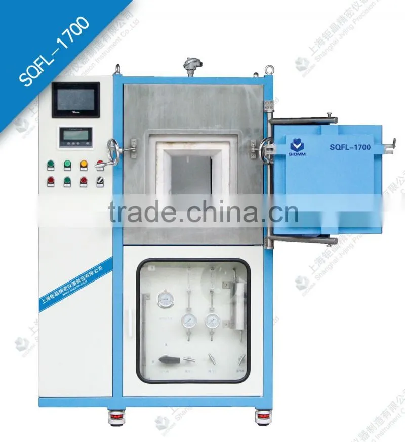 High Efficiency 1700 C Vacuum Atmosphere Furnace