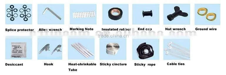 round vertical fiber cable connector abs junction box