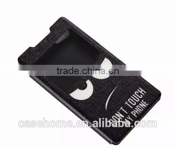 Painted PU Leather Case Cover For Sony Xperia Z5 Compact Premium