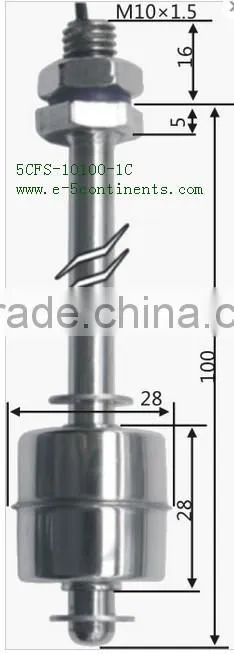 E-5continents 5CFS-10100-1C liquid level switch vertically mounted