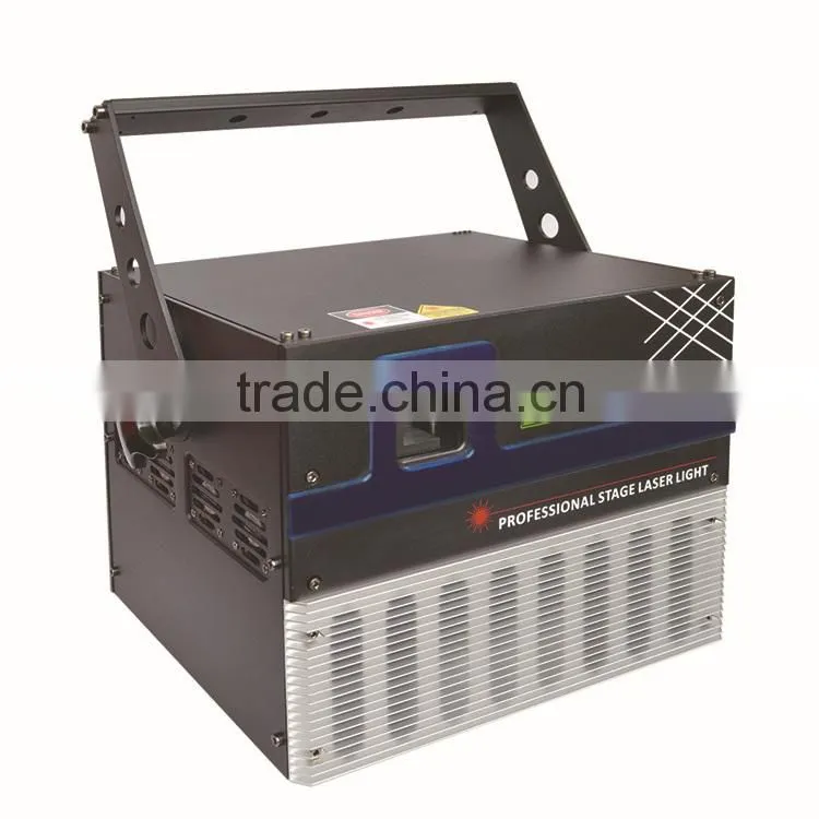 3000mW RGB Laser DT30K ILDA Animation Laser Light DMX 512 Control Stage Laser Show System DJ Disco Laser Projector