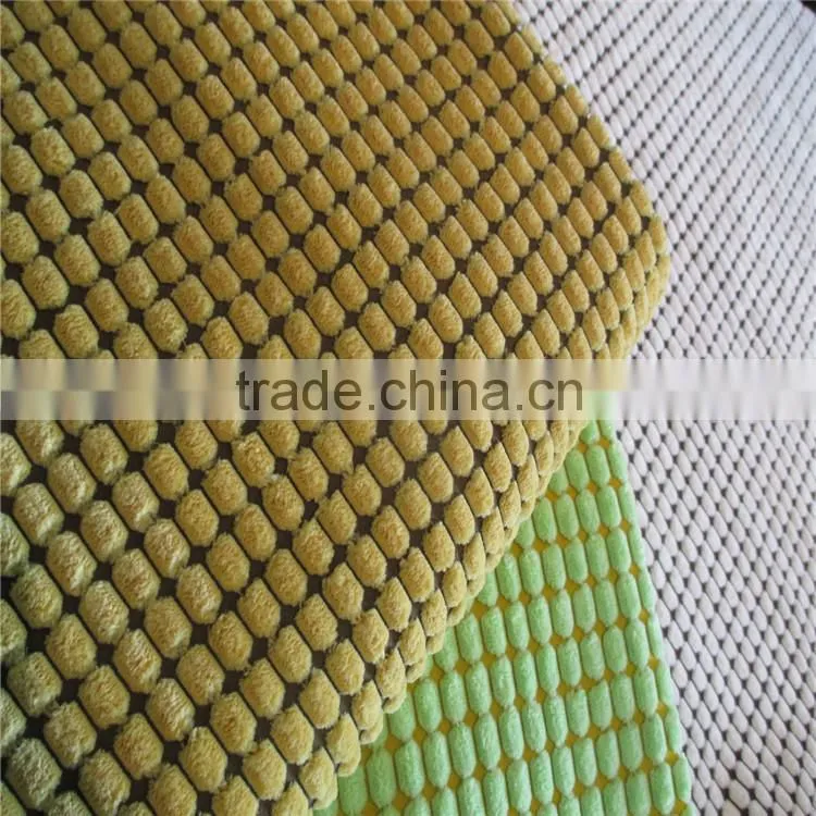 2.5 Wale polyester nylon corduroy fabric