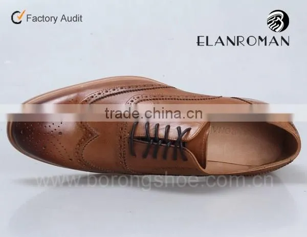 Wholesale italian formal shoes brogue leather shoes men leather dress shoes