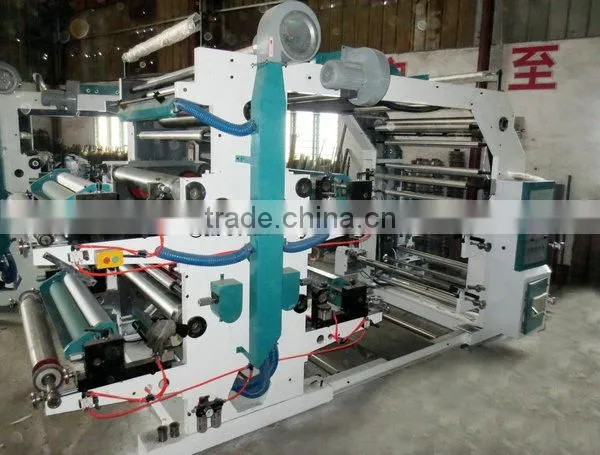 Non Woven Fabric 4 Color Flexo Printing Machine