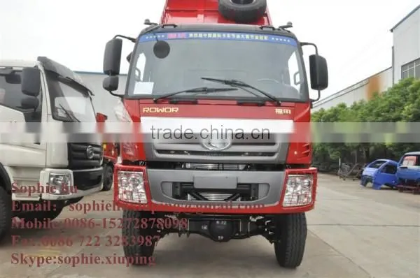 Mini FOTON 4x4 International sand tipper truck dumper truck dumper truck capacity
