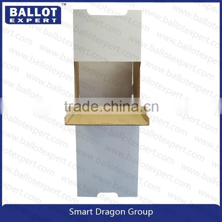JYL SE-TDC007 factory direct sales cardboard voting booth with high quality