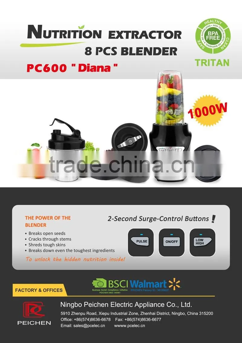 Vegetable and Fruit Smoothie Maker 1000 watt Nutrient Extractor