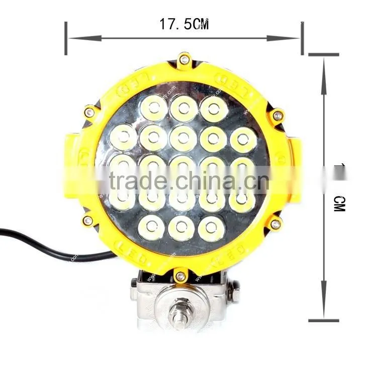 LED Offroad Light 63W LED Work Light For Boat 4X4 TRUCK SUV JEEP 4WD