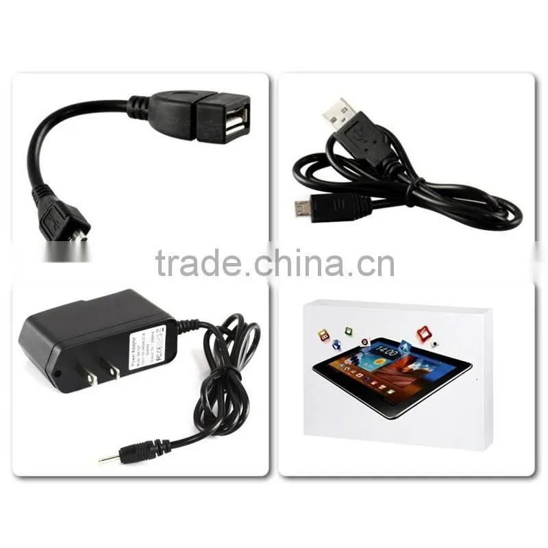 1024*600 Quad Core Smart Android 4.4 Google Play APP 10 Inch Bluetooth Tablet PC