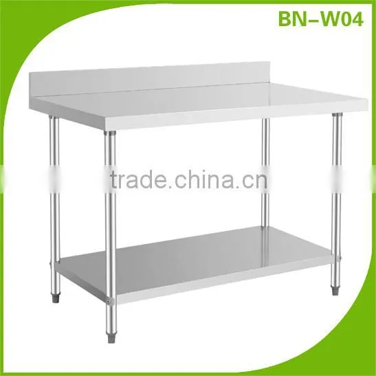 Stainless steel kitchen work table/Restaurant work table BN-W04