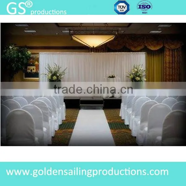 outdoor pipe and drape for party / pipe and drape