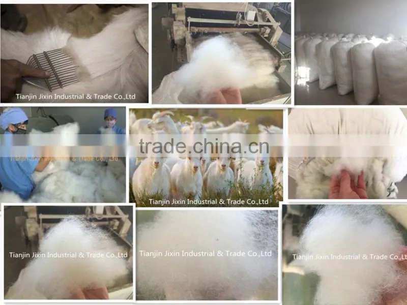 Precious Dehaired Goat Cashmere Fiber For Cashmere Sweater