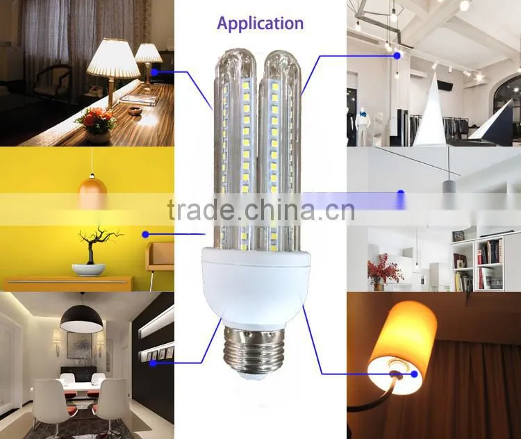 1200LM Warm White 220V 12W led mini light bulb lamp, 2835 SMD E27 LED corn light Glass A60 bulb light E27 led corn bulb