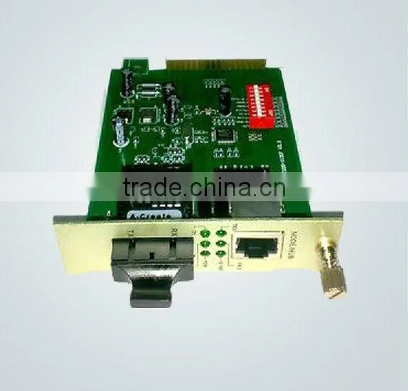 management fiber optic to rj45 media converter/fiber media converter
