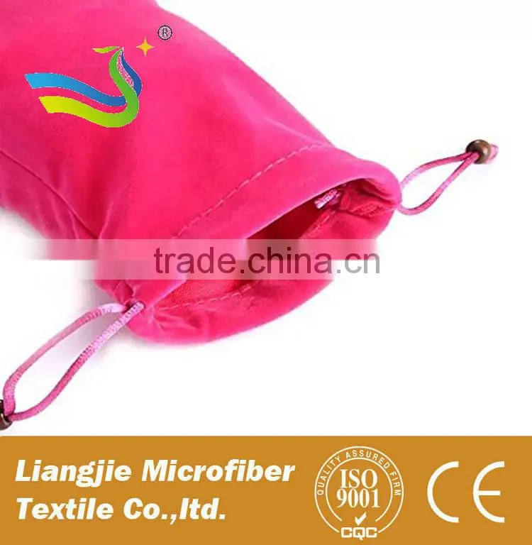 Low cost promotional gift washable microfiber eyeglass suede cleaning cloths