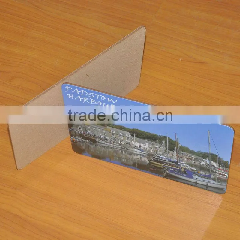 new products for 2015 CMYK printed cork backed placemats/MDF placemats for promotion gift