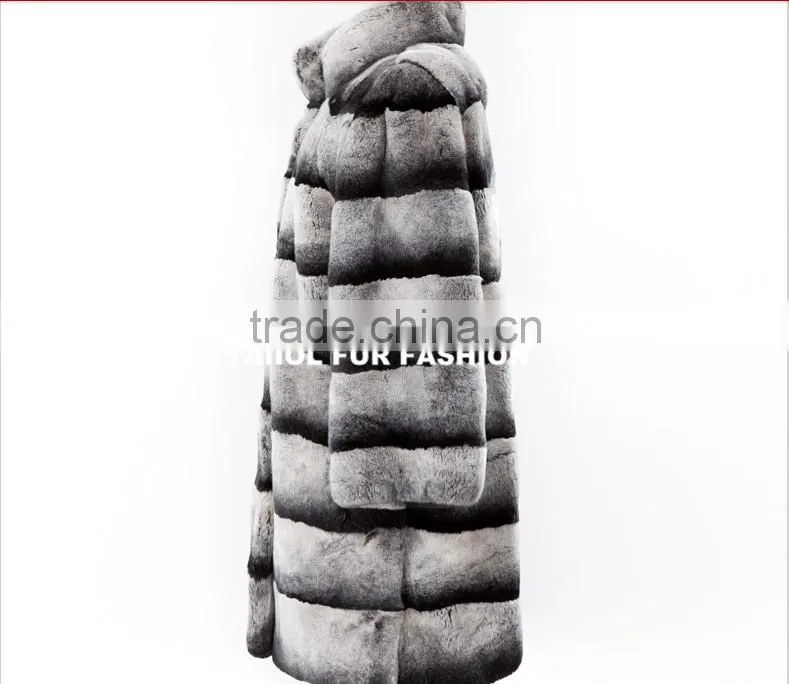 rex14029 chinchilla rex rabbit coat