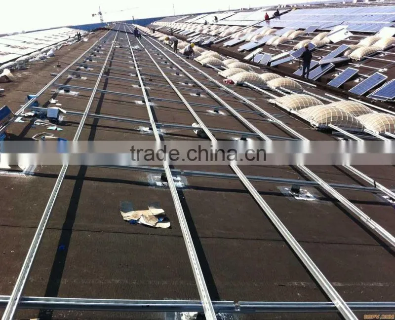 Solar ground mounting system High Efficiency Residence solar Photovoltaic stents steel support