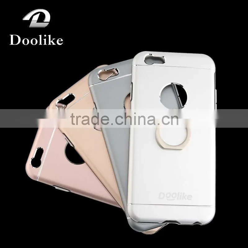 2016 Doolike hot selling New Products personality Phone Ring Holder case For iPhone 6 Plus Phone case