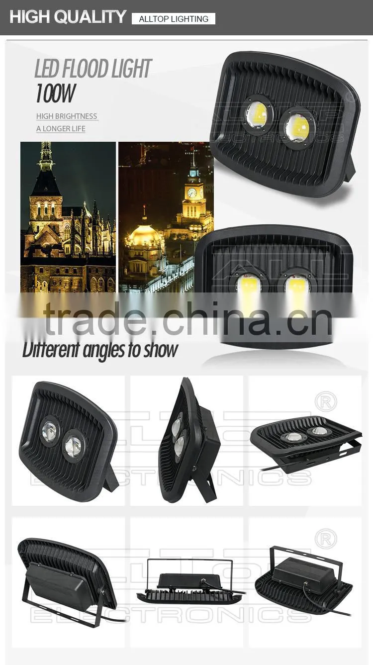 High qulity waterproof outdoor 100w 10000 lumens led floodlight