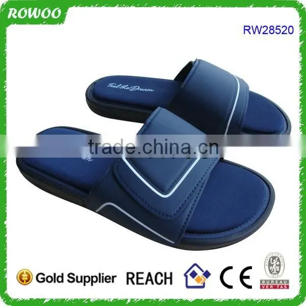High Quality Memory foam bedroom Slippers Custom Designs Mens Slide Sandals