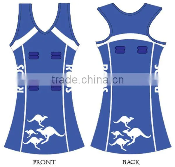 New design netball dress for high school team