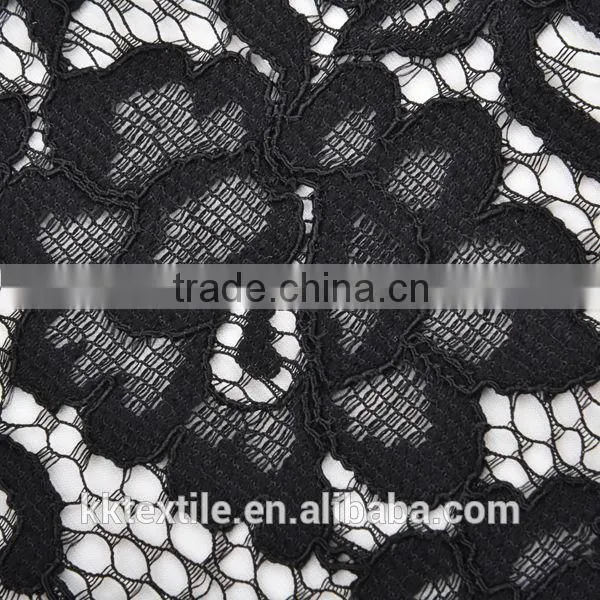 50% cotton, 40% rayon 10% Chinlon high quality lace fabric guipure lace fabric #12111