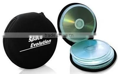 Neoprene lightweight portable 24 CD capacity car CD bag