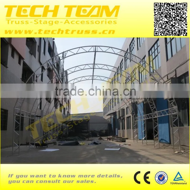 Outside Track Curve Roof Truss System For Sale