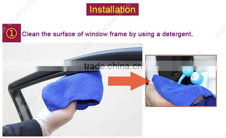 Polyester mesh fabric material and side window car sunshades roll up sunshades