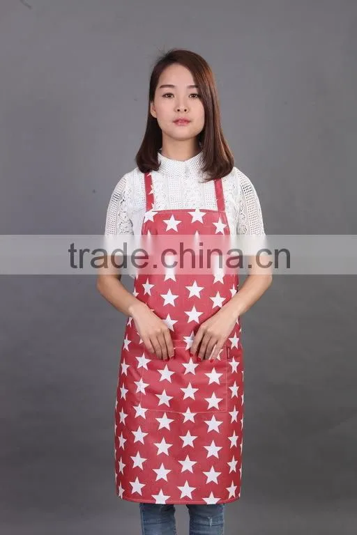 2015 Hot Selling Good-quality Manufacturer Custom Kitchen Apron, High Quality Cotton Kitchen Apron,Waiter Waitress Apron,Cooking