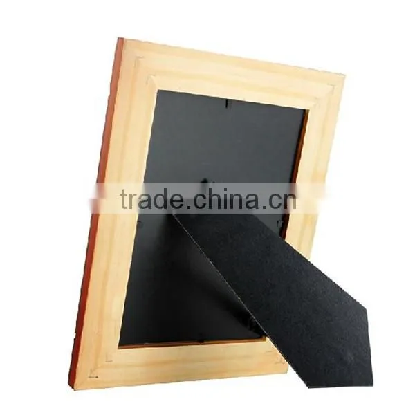 Table decorative solid wood frame