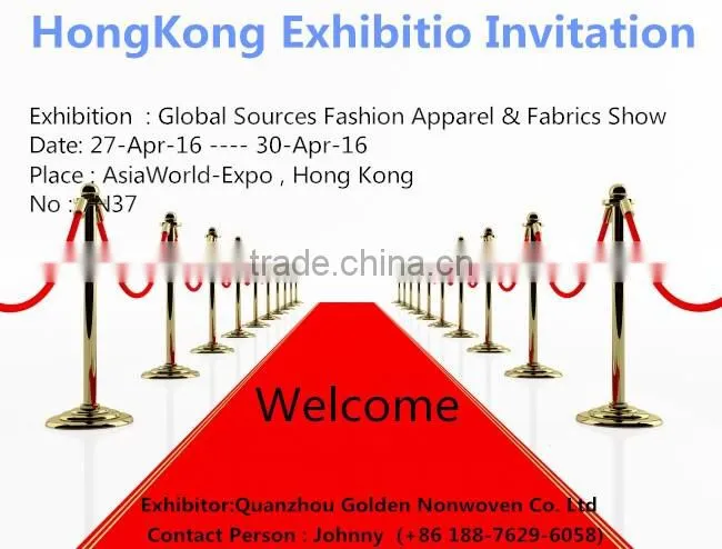 100% pp spunbond black 80gsm cross non woven fabric for shoes interlining or shoe cover, pp cambrelle nonwoven fabrics roll