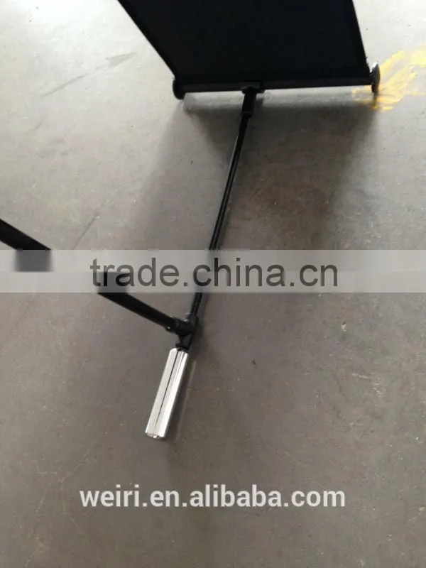 Aluminum Retiary Cloth Newspaper Display Stand
