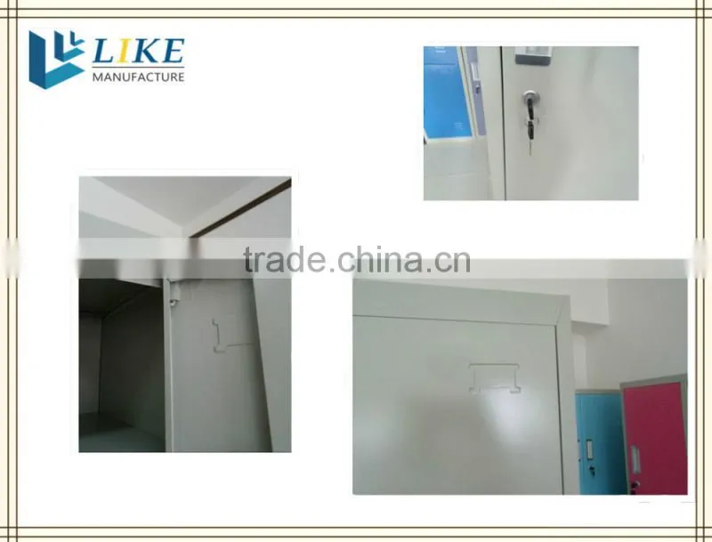 Colorful cheap bedroom wardrobe