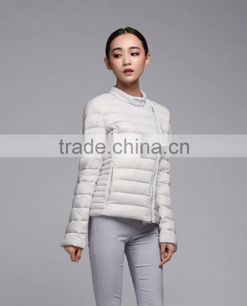 Breathable Goose Down short Coat for Lady