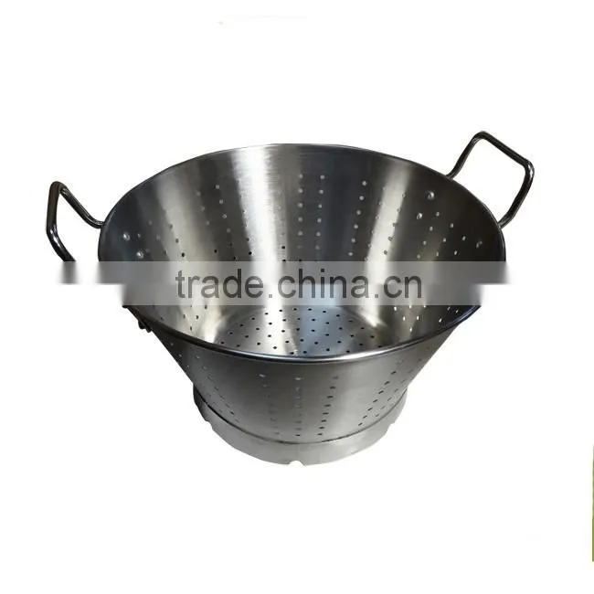 Kitchen strainer basket vegetable fruit stainless steel colander