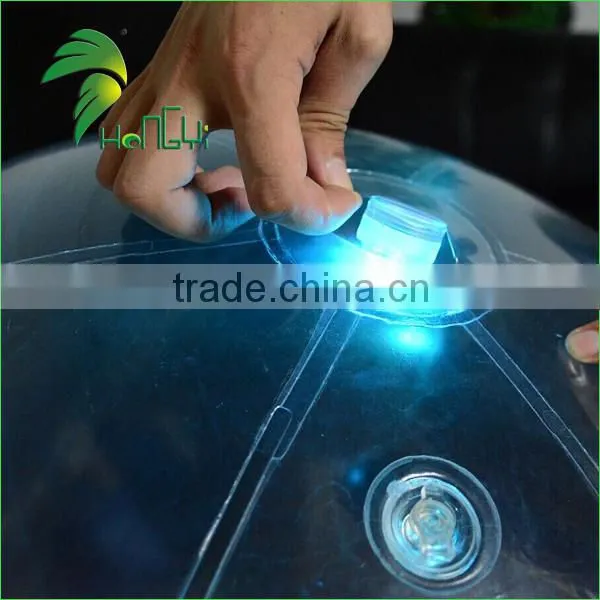New Design Transparent PVC Balloon Lighting Inflatable / Colorful Inflatable Led Light