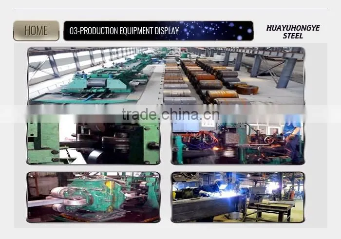 Low price rectangular carbn steel pipe