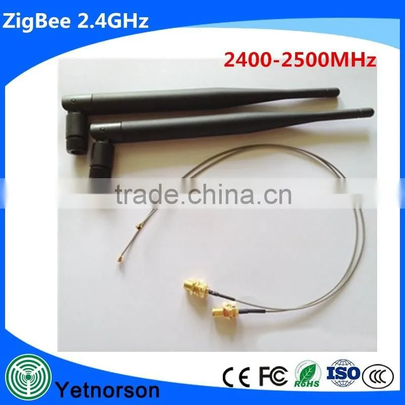 2.4 GHz wifi 5dBi 802.11b/g WiFi Antenna RP-SMA Male Connector For PCI Card USB Wireless Router +IPX-RP SMA Female 1.13