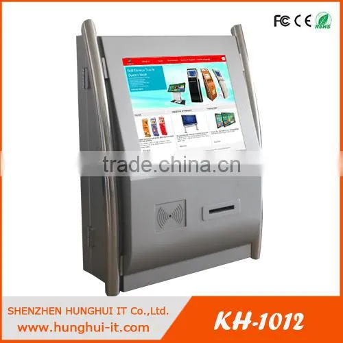 19 inch Wall mounted touch screen kiosk manufacturers
