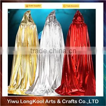 High quality adult cosplay cape multicolor halloween cape dresses