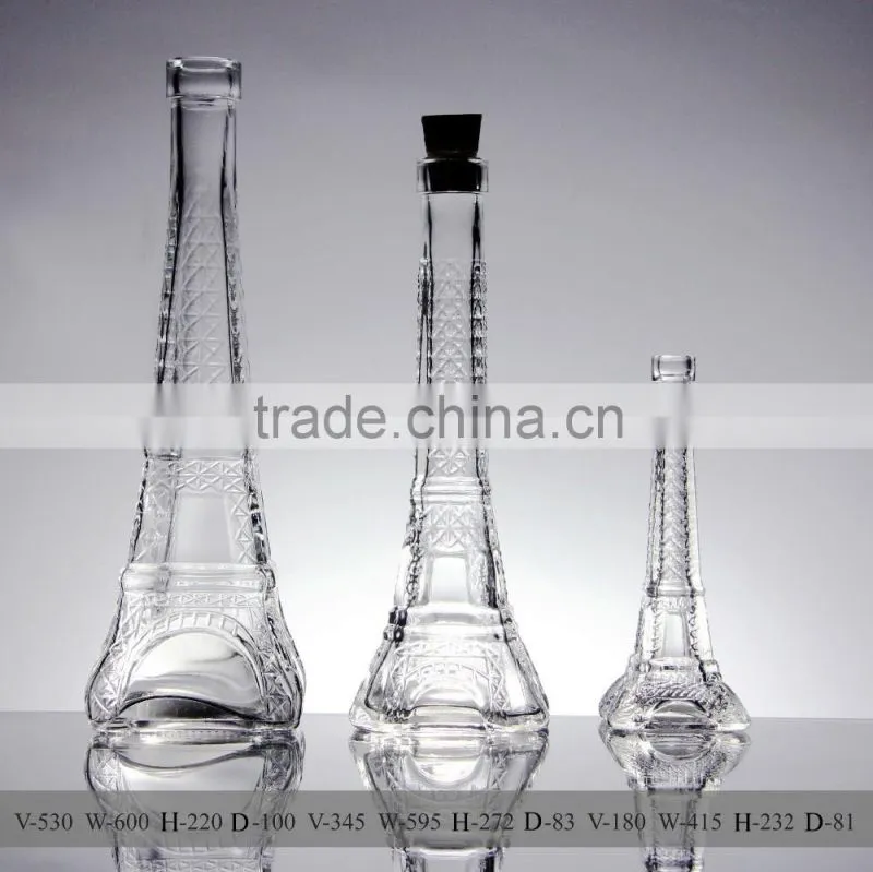 200ml 170ml flat glass wine bottle flask glass whisky bottle