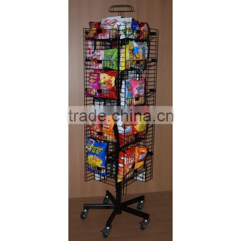 3 layer wire cookies display rack