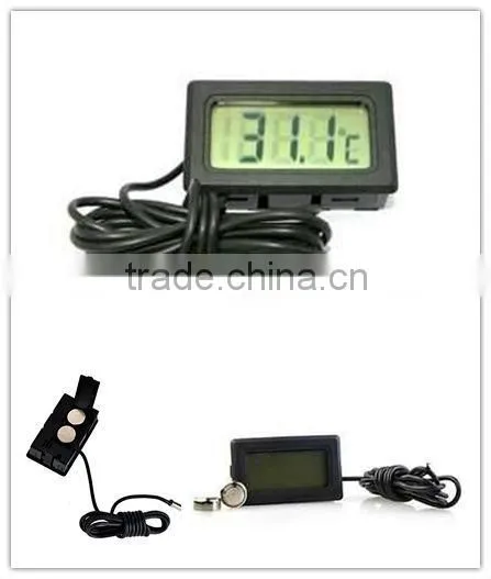 the promotional industrial lcd digital thermometer with temperature sensor