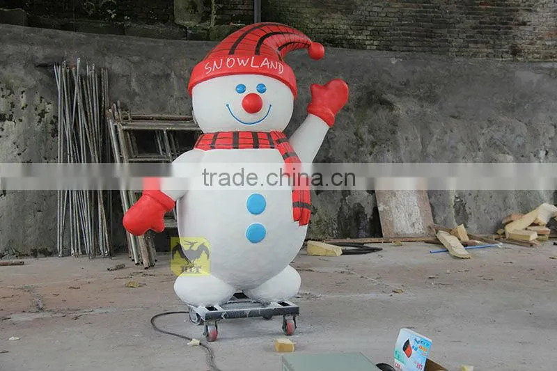 High durability unique snow man in playground