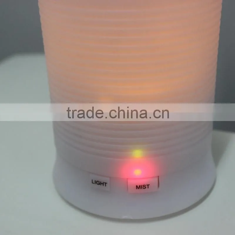 plastic decorative Altrosonic spray aromatic cool mist diffuser with candle light