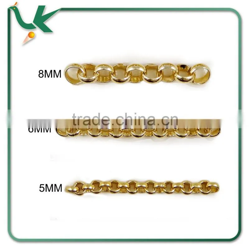 2015 Fancy Bun Shape Iron Jewelry Chain