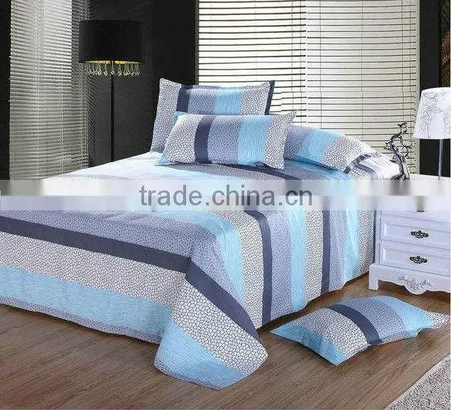 2015 china 100% cotton new design bedding bed sheet set flat sheet